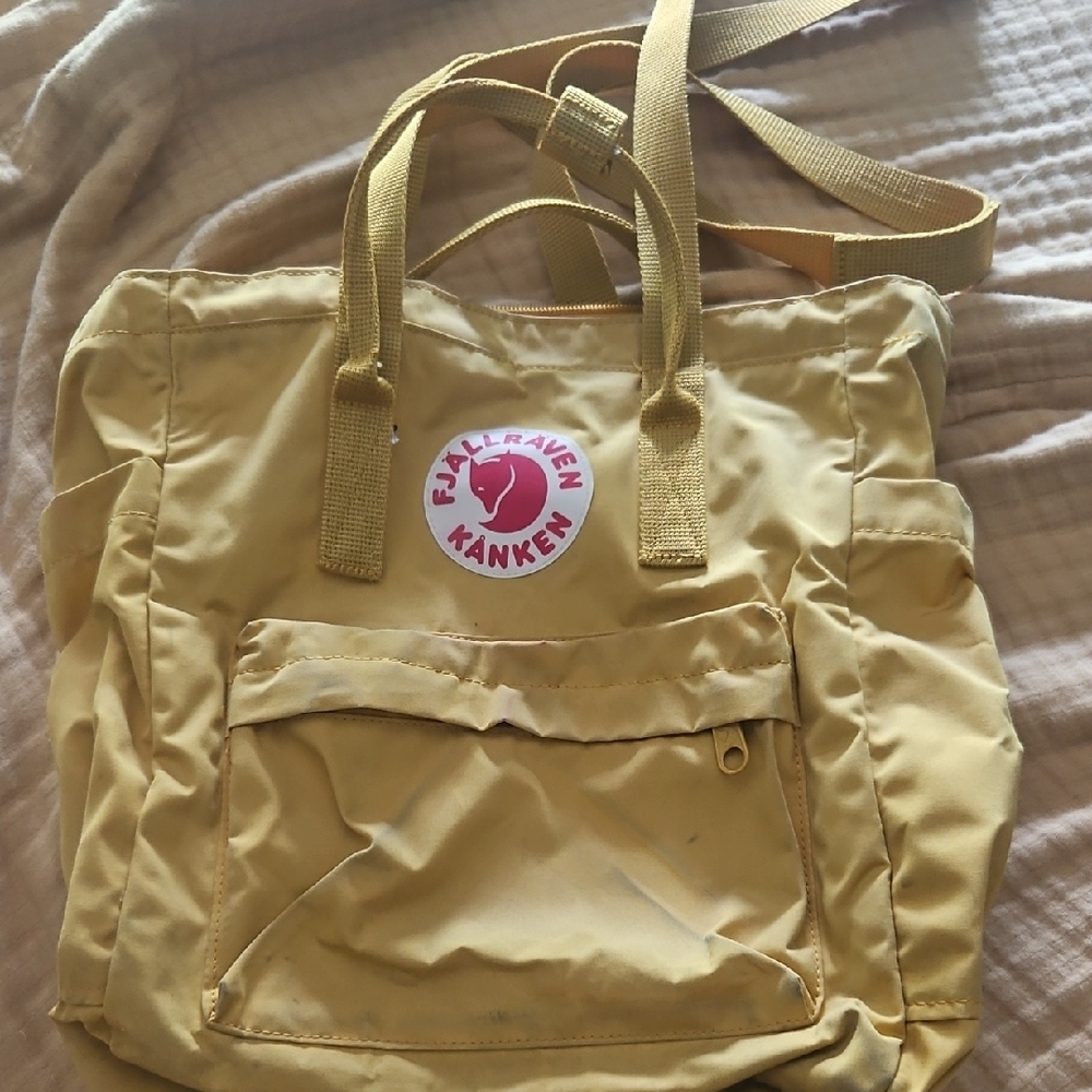 Kånken Yellow Tote Bag